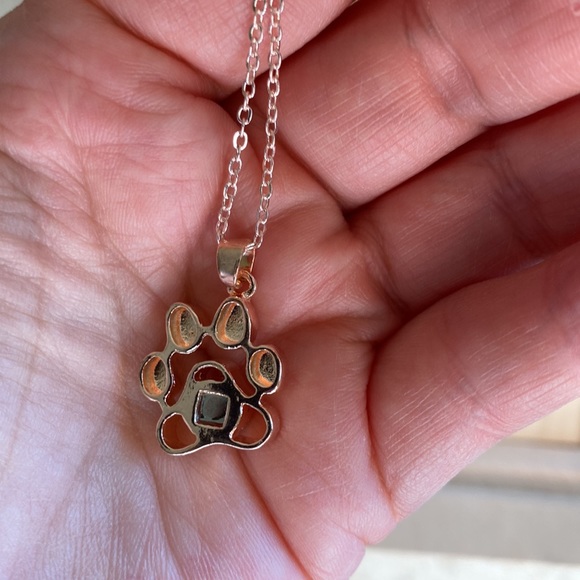 Paw 🐾 Print Necklace - Picture 3 of 4